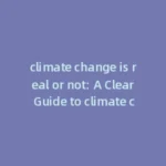 climate change is real essay: Understanding Why climate change is real