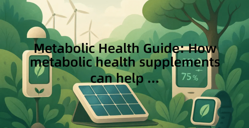 Metabolic Health Guide: How metabolic health supplements can help缩略图 Metabolic Health Guide: How metabolic health supplements can help